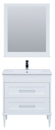 Мебель для ванной Aquanet Бостон М 80 белый( лит. мрамор), артикул 00259387