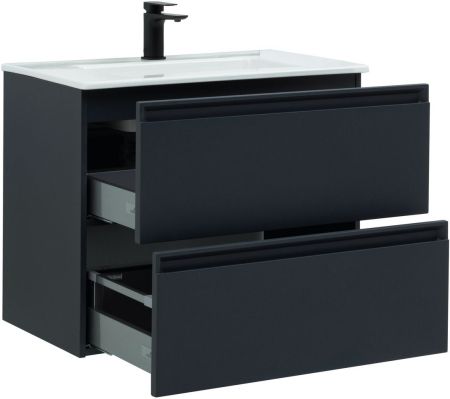 Тумба под раковину Allen Brau Eclipse 80 1.E1002.AM антрацит матовый, артикул 1.E1002.AM