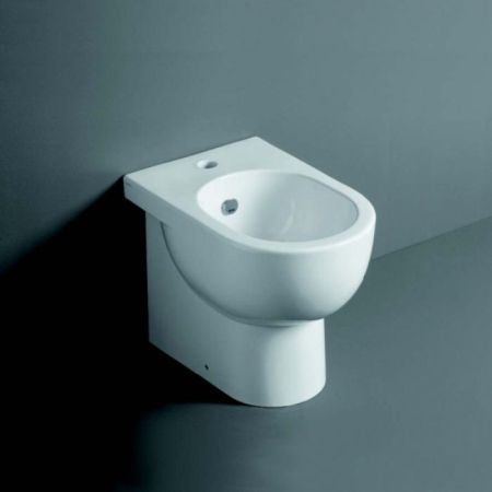 SIMAS E-LINE Биде  напольное приставное 51*35см, цвет белый, артикул EL04bi