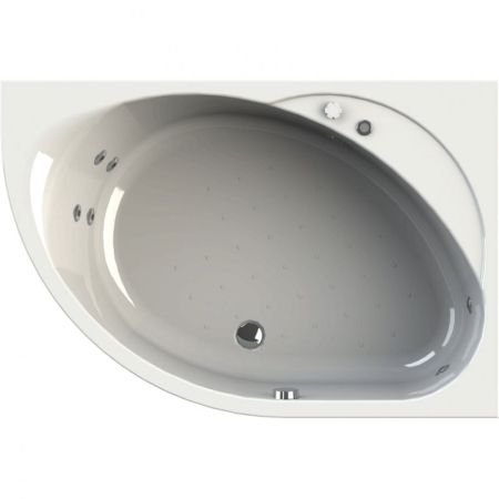 Акриловая ванна Radomir Wachter Мелани 140x95 форсунки Белые L с гидромассажем