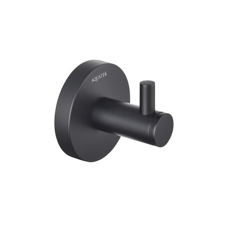 Крючок AQUATEK, матовый черный AQ4101MB ЕВРОПА, артикул AQ4101MB