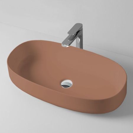 Artceram COGNAC Раковина настольная 68x35 см, цвет tortora, артикул COL005 40 00