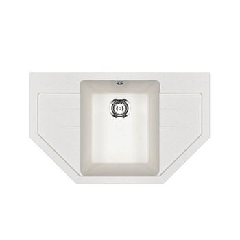 Кухонная мойка Ulgran U-609-341, ультра-белый