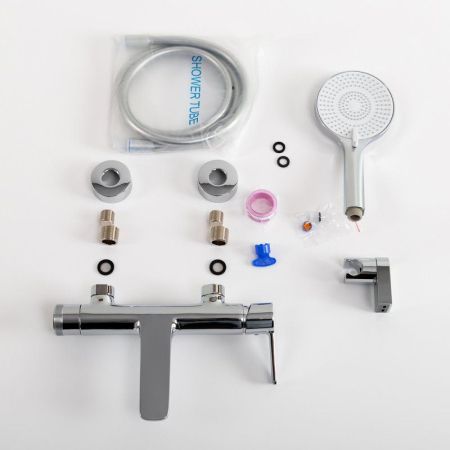 LUX Комплект смесителей для ванной - смеситель для ванны и смеситель для раковины, артикул LUX-VD/LS-01