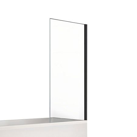 Шторка для ванны NEW TRENDY NEW SOLEO BLACK 90 см P-0040 (черный), артикул P-0040