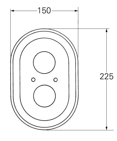 Накладная Панель/декоративная крышка для 34310 GROHE 47188000, артикул 47188000