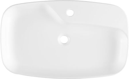 Раковина накладная Allen Brau Liberty 4.32011.21 белый матовый, артикул 4.32011.21