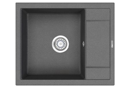 Кухонная мойка Granula 6002, ГРАФИТ, артикул 6002, ГРАФИТ