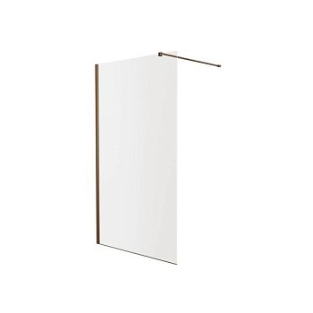Душевая перегородка Knotlor WI120CG0RB 120х200, бронза