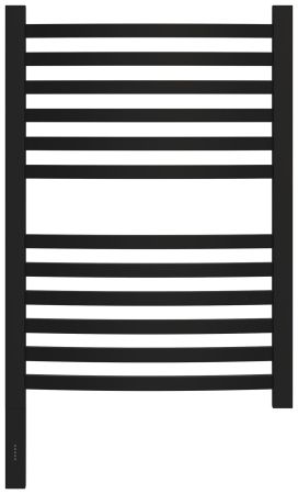 Полотенцесушитель электрический АРКУС 3.0 600х400 МЭМ левый (Матовый чёрный)