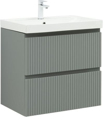 Тумба под раковину Aquanet Джейн (Flat) 70 мисти грин, артикул 00335433