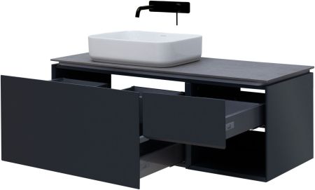 Тумба под раковину Allen Brau Infinity 120 1.21006.AM L антрацит матовый, артикул 1.21006.AM