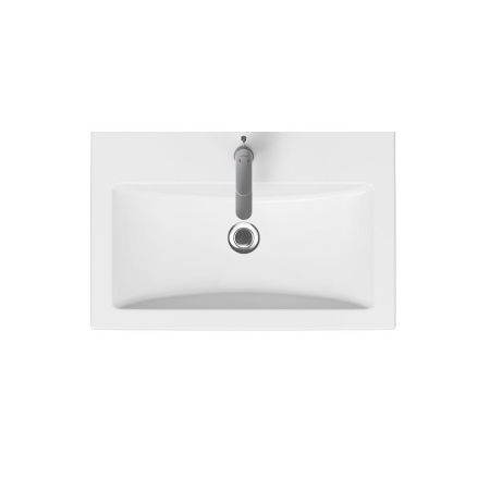 Тумба "Омаха 70 Z2", белый / металлик, Сомо 70 / Фостер 70