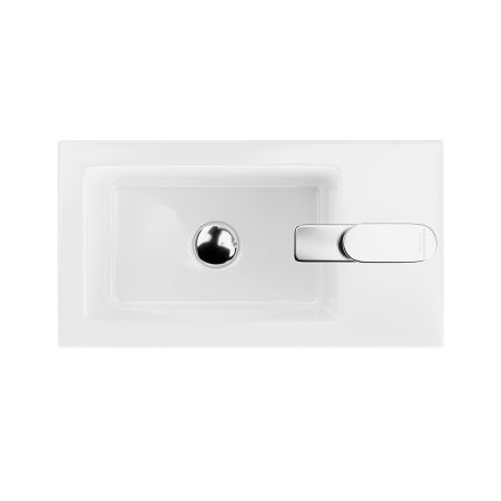 Раковина LATO встраиваемая сверху 50, белая глянцевая, артикул LA.wb.50