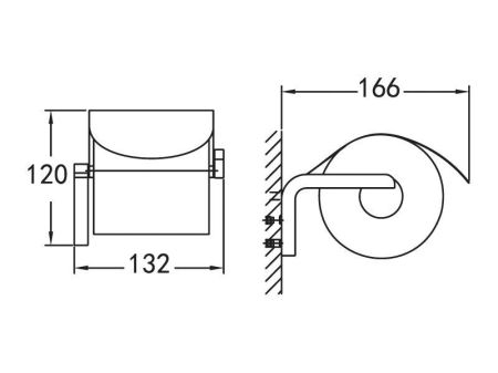 Держатель туалетной бумаги CEZARES ULTIMA CZR-F-8935, артикул CZR-F-8935