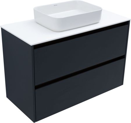 Тумба под раковину Allen Brau Activity 100 1.34014.AM антрацит матовый/олива браш, артикул 1.34014.AM