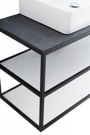 Мебель для ванной CEZARES CADRO 100, артикул CADRO-100-MENS-NERO