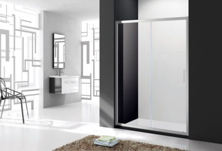 Душевая дверь в нишу CEZARES MOLVENO-BF-1, артикул MOLVENO-BF-1-110-P-Cr