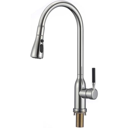 Смеситель для кухни Savol S-002804A, хром, артикул S-002804A