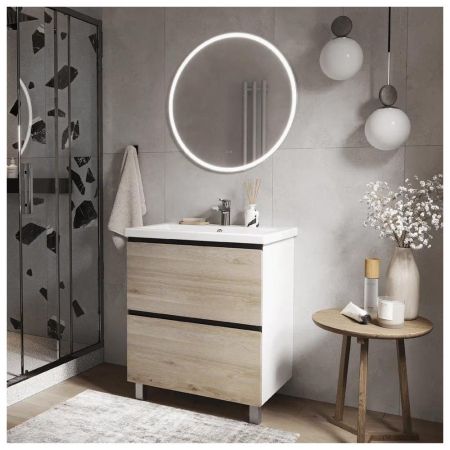 Тумба с раковиной напольная VIGO Cross 448-com, 70 см, артикул 448-com