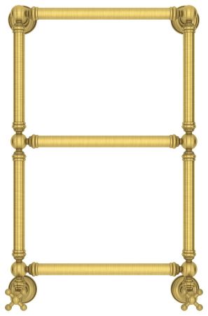 Полотенцесушитель водяной "Ренессанс 1304" 660х400 (Состаренная ЛАТУНЬ), артикул 051-0280-6640