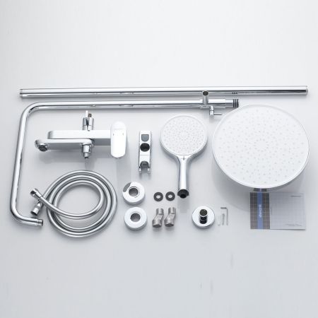 Душевая система Shevanik S4336, хром