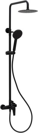 Душевая стойка Allen Brau Eclipse 5.E1006-31 черный матовый, артикул 5.E1006-31