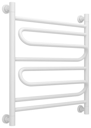 Полотенцесушитель водяной "ЭЛЕГИЯ+" 600х600 (Матовый белый), артикул 30-0205-6060