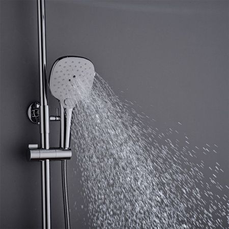 Душевая система Orans OLS-7550 Серебристый хром, артикул OLS-7550