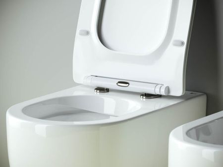 Напольный приставной унитаз Metropol Rimless CN4004, артикул CN4004