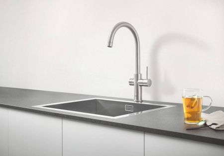 Смеситель для кухни GROHE Red Duo, бойлер M-size, суперсталь, (30083DC1) Смеситель для кухни GROHE Red Duo, бойлер M-size, суперсталь, (30083DC1)