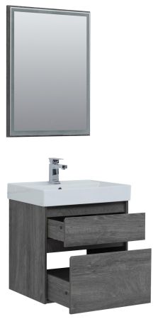 Мебель для ванной Aquanet Nova Lite 60 дуб рошелье (2 ящика), артикул 00242920