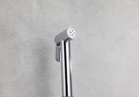 Комплект для гигиенического душа встроенный AQUATEK (cмеситель + гигиеническая лейка + шланг) AQ1019CR ВЕГА, артикул AQ1019CR