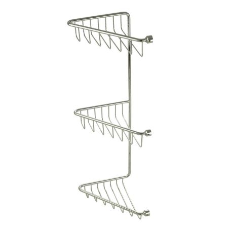 COMPLEMENTI Решетка угловая тройная L16xP16xH50 см., хром, артикул 22043