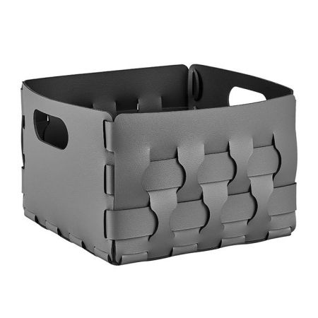 ADJ Корзинка Dubai, 25x25xH20 см., цвет: серый/черный, артикул 2044.03/01
