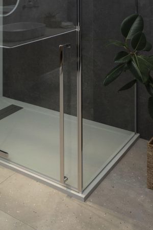 Душевой уголок Allen Brau Fantasy 140x90 3.11004-00 хром, артикул 3.11004-00