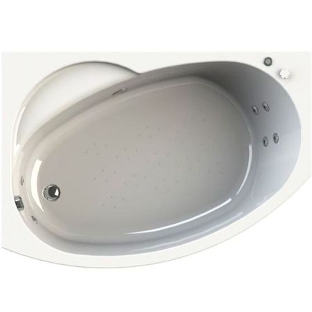 Акриловая ванна Radomir Wachter Монти 150x105 форсунки Хром L с гидромассажем, артикул 3-01-2-1-0-311