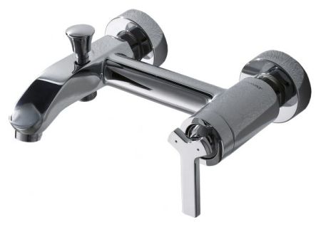 Смеситель для ванны Bravat Waterfall F673107C-01 Хром, артикул F673107C-01