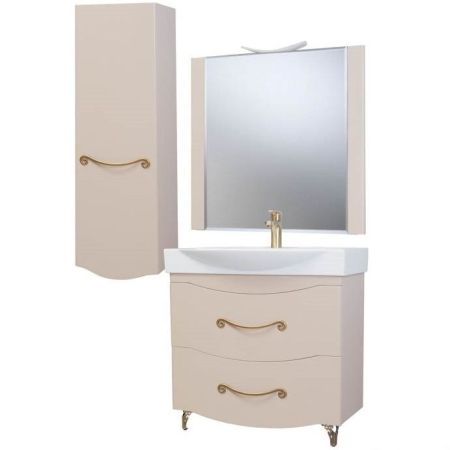 Шкаф пенал Bellezza Сесилия 40 R 4629705181454 подвесной Капучино, артикул 4629705181454