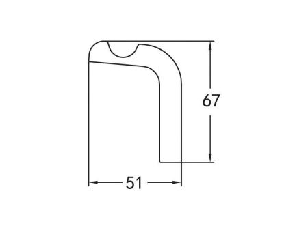 Крючок одинарный настенный CEZARES ULTIMA, артикул CZR-F-8933