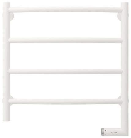 Полотенцесушитель электрический "ГАЛАНТ 2.0" 500х500 / МЭМ правый (Матовый Белый)