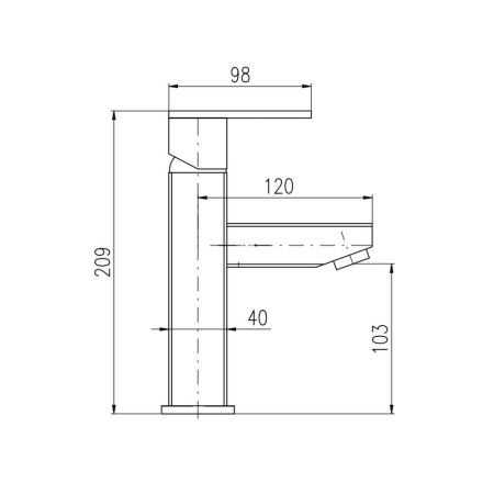 Смеситель для раковины Rav Slezak Loira LR529.5KZ, артикул LR529.5KZ