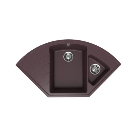 Кухонная мойка Ulgran Quartz Marta 1000-06, трюфель, артикул Marta 1000-06