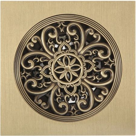 Трап для душа Veragio Canyon VR.CAN-2022.BR с решеткой Бронза, артикул VR.CAN-2022.BR