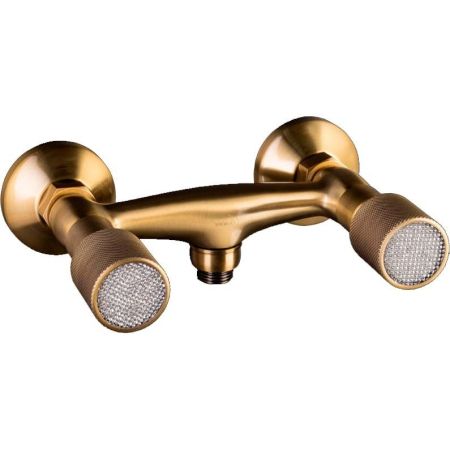 Смеситель для душа Boheme Royal Cristal 314-RoyalCRST Бронза, артикул 314-RoyalCRST