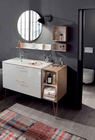 Раковина мебельная JACOB DELAFON ODEON RIVE GAUCHE EXAU112-Z-00 (встраиваемая сверху, (101*40), белы, шт