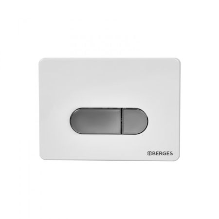 Комплект BERGES: инсталляция NOVUM, кнопка D7, унитаз MASCON  Rimless, сидение дюропласт Toma Slim SO, артикул 043214