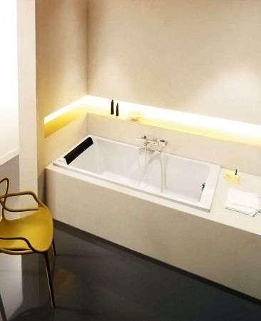 Смеситель для ванны Jacob Delafon Stomb E71071-CP с термостатом Хром