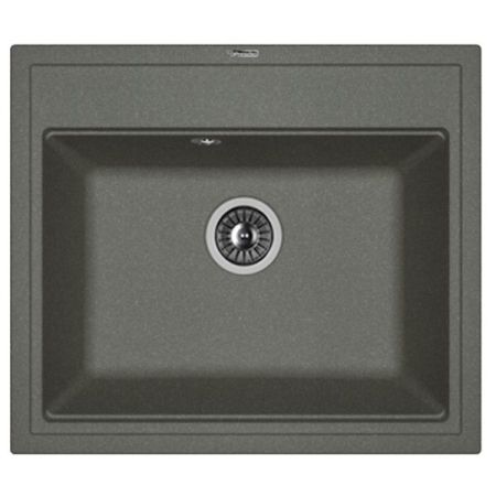 Кухонная мойка Florentina Липси-600 20.120.D0600 Антрацит, артикул 20.120.D0600.302