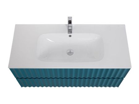 ELEGANT База под раковину подвесная с двумя выкатными ящиками, с LED подсветкой ручек. Аквамарин AM-ELEGANT-1000-2C-SO-AQ-P, артикул AM-ELEGANT-1000-2C-SO-AQ-P